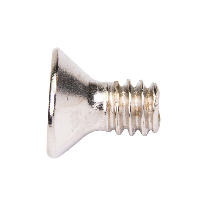 Machine Screw, Flat Head, Phillips Drive, #10-24 UNC x 3/8" Length, Steel Nickel Plated by Spaenaur Inc.