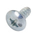 Tapping Screw, Truss Head Phillips Drive, Type B, #8 x 5/8" Length, Steel Zinc Plated by Spaenaur Inc.