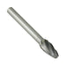 Carbide Burr, Aluminum Cut Round Nose Tree Shape 3/8" DIA x 3/4" LGTH x 1/4"Shank by Spaenaur Inc.