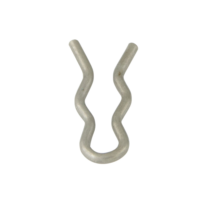 External Type Hairpin Cotter Ctr Eye 9/64",Oal 15/32",Wire .032" 18-8 Stainless Steel by Spaenaur Inc.