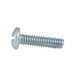Machine Screw, Pan Head, Combination Sqaure Socket Slot Drive, #10-32 UNF x 1/2" Length, Steel Zinc Plated Trivalent by Spaenaur Inc.