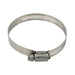 Collier de serrage 2 1/4" nom. (plage de diamètre intérieur 1 13/16"-2 3/4") Bande en acier inoxydable, vis en acier zingué par Spaenaur Inc.