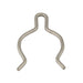 Hairpin Cotter External Type (Retaining Clip) Centre Eye 3/8",Oal 7/8",Wire .073" Steel Zinc Plated by Spaenaur Inc.