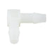 Miniature Barbed Elbow for 3/16" Tubing ID Nylon by Spaenaur Inc.