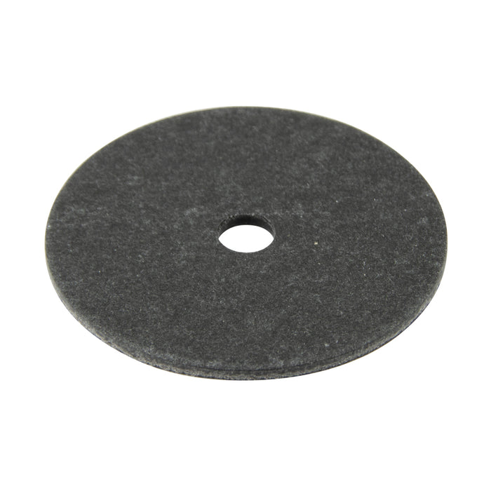 Rondelle en fibre plate, ronde, diamètre intérieur 5/32 po x diamètre extérieur 5/16 po x épaisseur 1/32 po, fibre noire dure, fabriquée par Spaenaur Inc.