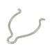 Hairpin Cotter External Type Centre Eye 5/8",Oal 61/64",Wire .047" Spring Steel Trivalent Zinc Plated by Spaenaur Inc.