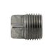 Square Head Magnetic Pipe Plug Disc Style Magnet 1"-11 1/2 NPTF x 1.33" O/A LGTH "Ceramic I" Magnet Steel Body by Spaenaur Inc.