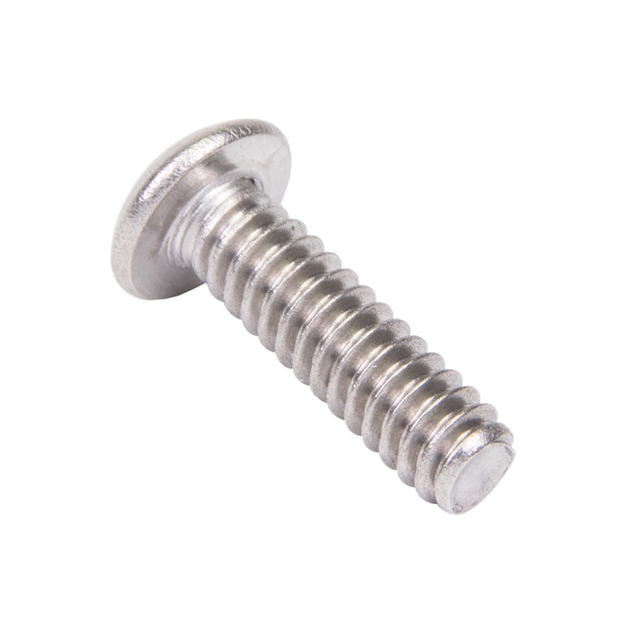 Security Screw, Button Head Security Hex Socket Drive, #6-32 UNC x 1/4" Length, Stainless Steel by Spaenaur Inc.
