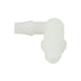 Raccord miniature cannelé à 90 degrés pour tube de 3/16 po de diamètre intérieur (1/8 po-27 NPT) en nylon par Spaenaur Inc.