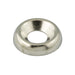 Countersunk Finishing (Screw) Washers 1/4" Screw DIA x 25/32" OD Steel Nickel Plated by Spaenaur Inc.