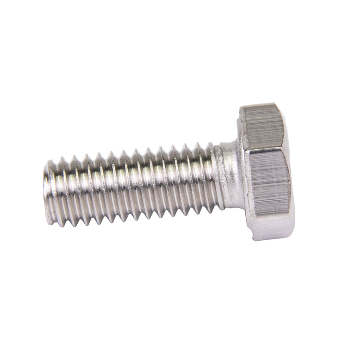 Hex Head Cap Screw DIN 933 M8 x 1.25 x 80mm Full Thread A4 Stainless Steel DIN 933/A4 M8X80