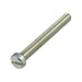 Machine Screw, Cheese Head, Slotted Drive, M3 x 0.50 mm UNC x 45 mm Length, Stainless Steel by Spaenaur Inc.