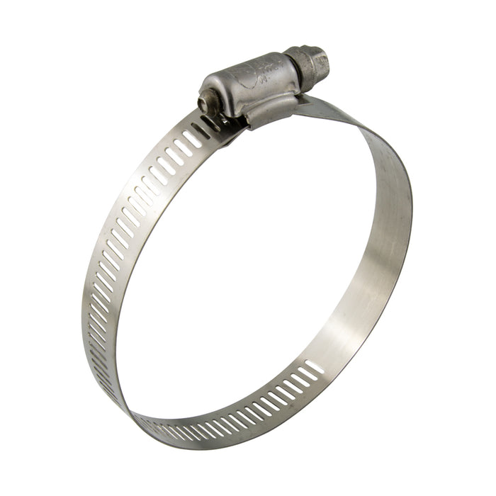 Gear Clamp 2-1/2" Nom. (2 1/16"-3" I.D. Range) Stainless Steel Band, Steel Zinc Plated Screw