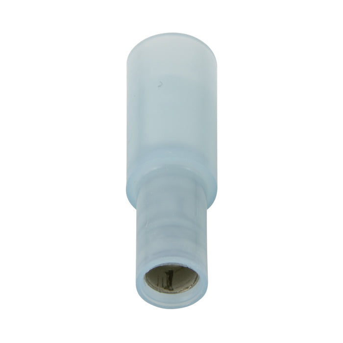 Adaptateur bullet, sans soudure .156 Adaptateur bullet électrolytique en cuivre brillant étamé, isolation en nylon transparent par Spaenaur Inc.