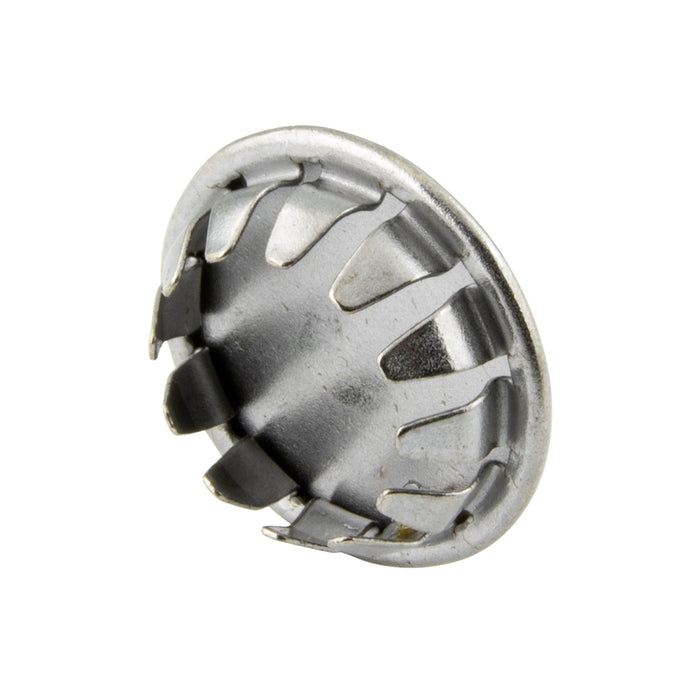 Pronged Plug Button for 1 5/8" Hole x .062/.078" Panel C1010-Steel Plain