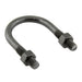 #23 U-Bolt Plate Only 7/16" D x 3-3/8" C x 4-1/4" L Steel Black Oxide for #030-L20-1C by Spaenaur Inc.