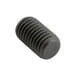 Vis à six pans creux, tête plate, M4 x pas de 0,70 x 25 mm, CL 45H, acier allié, finition brute, DIN 913/45H M4X25, fabriquée par Spaenaur Inc.