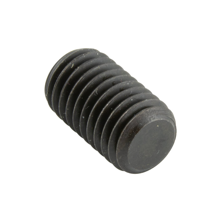 Hex Socket Set Screw, Flat Pt M6 x 1.00 Pitch x 10M CL 45H Alloy Steel Plain DIN 913/45H M6X10