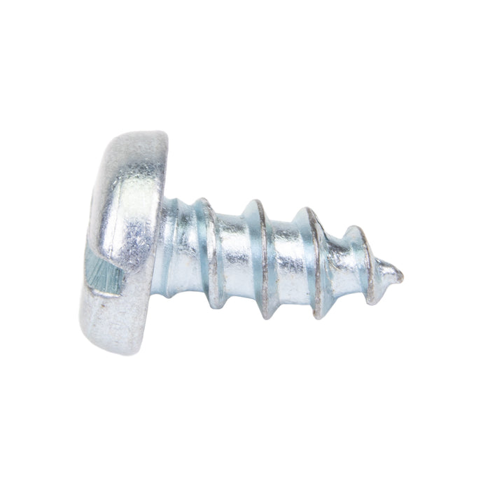 Tapping Screw, Pan Head Slotted Drive, Type AB, #14 x 5/8" Length, Steel Zinc Plated by Spaenaur Inc.