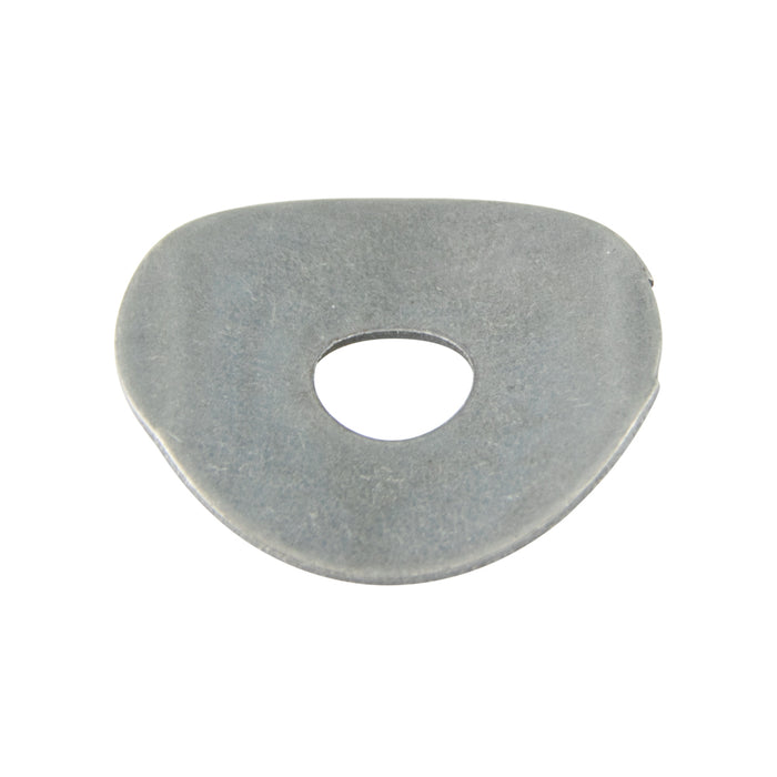 Rondelle élastique courbée 1/8 po de diamètre intérieur x 3/8 po de diamètre extérieur x 0,010 po d'épaisseur en acier à ressort traité thermiquement, fabriquée par Spaenaur Inc.