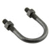 #19 U-Bolt Plate Only 7/16" D x 1-7/8" C x 2-3/4" L Steel Black Oxide for #030-L17-1Y by Spaenaur Inc.
