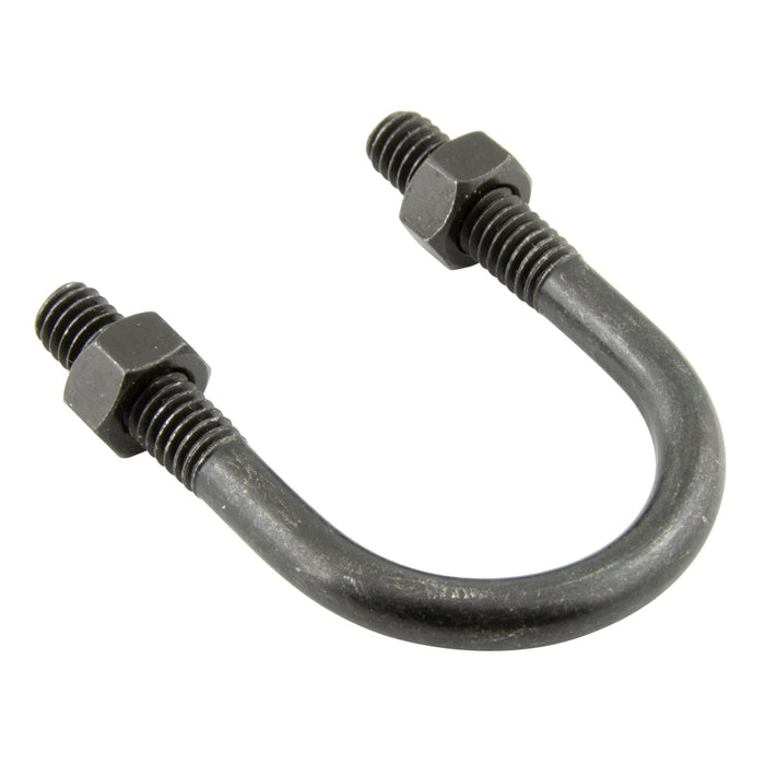 #25 U-Bolt Plate Only 9/16" D x 3-1/2" C x 4-5/8" L Steel Black Oxide for #030-L22-1T