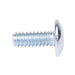 Machine Screw, Truss Head, Square Socket Drive, #10-24 UNC x 1/2" Length, Steel Zinc Plated Chromate by Spaenaur Inc.