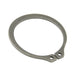 Anneau de retenue externe courbé, diamètre d'arbre 13/16 po x diamètre libre 0,751 po, acier à ressort à haute teneur en carbone, lisse, par Spaenaur Inc.
