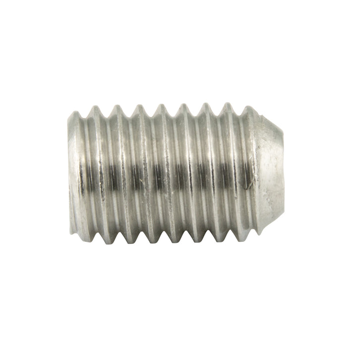 Hex Socket Set Screw Cup Pt DIN 916 M6 x 1.00 x 6mm LONG A2 Stainless Steel DIN 916/A2 M6X6