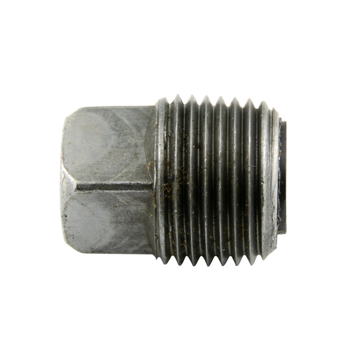 Bouchon magnétique carré pour tuyau, type barre, aimant « Ceramic I » 1-1/2 po-11 1/2 NPTF x 1,45 po L.T.A., corps en fonte, par Spaenaur Inc.