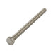 Machine Screw, Trim Head, Unslotted Drive, #10-32 UNF x 2-1/2" Length, Stainless Steel by Spaenaur Inc.