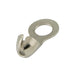 Ball Chain End Ring Connector for #3&6 Chain (0.140" Hole x 0.187" OD x 25/64") Brass, Nickel Plated by Spaenaur Inc.