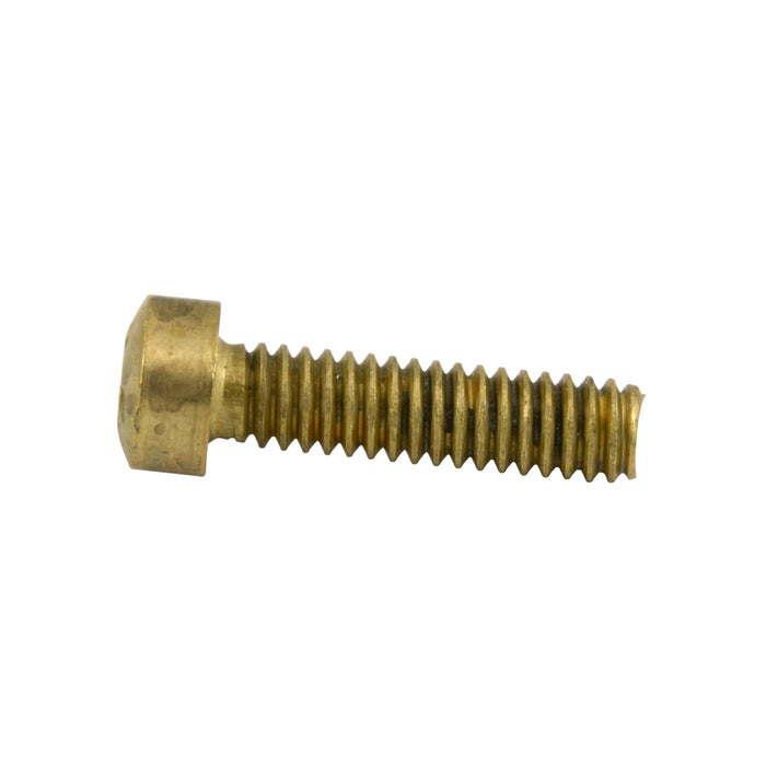 Machine Screw, Fillister Head, Phillips Drive, #2-56 UNC x 3/8" Length, Brass Plain by Spaenaur Inc.
