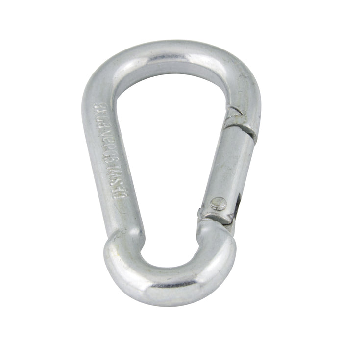 Mousqueton de pompier 10 mm de diamètre x 100 mm de longueur hors tout Fil d'acier rond zingué PLTD par Spaenaur Inc.