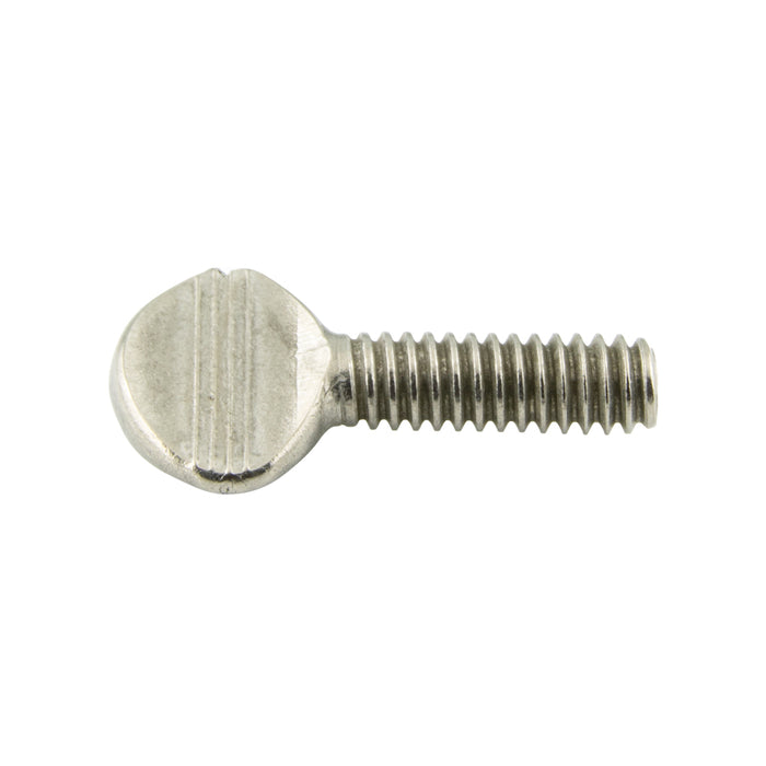 Thumb Screw, with Shoulder, #10-32 UNF x 1/2" LG 18-8 Stainless Steel