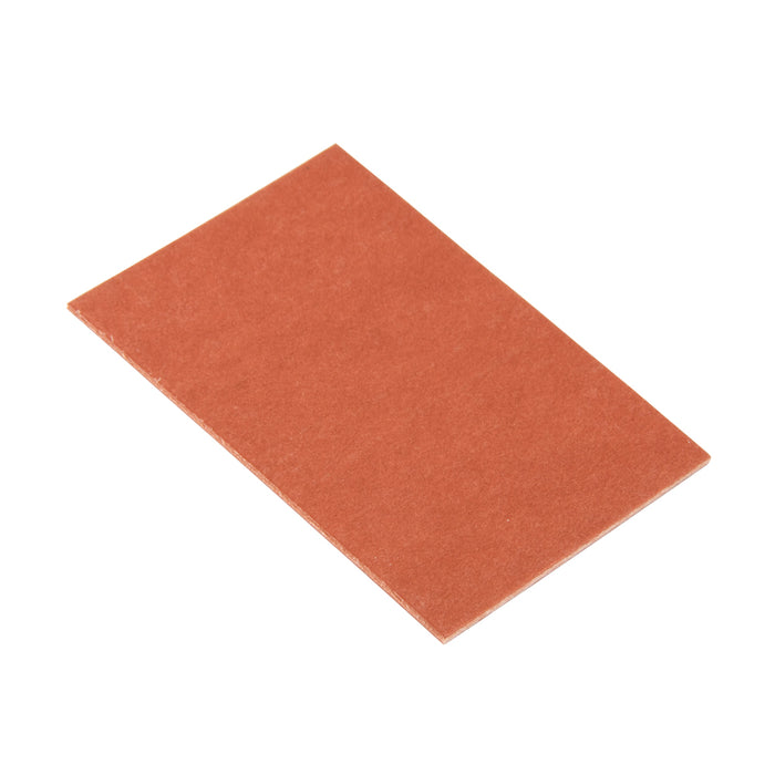 Vulcanized Fibre Sheet 2" x 3" x 1/32" Red Vulcanized Fibre by Spaenaur Inc.