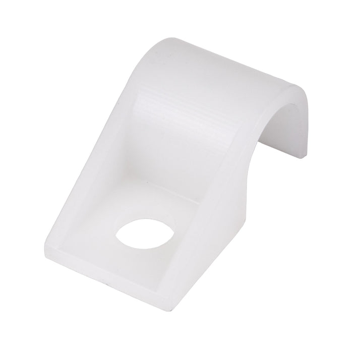 Heavy Duty Cable Clip for 1/4" DIA. Cable Nylon 6/6 Natural