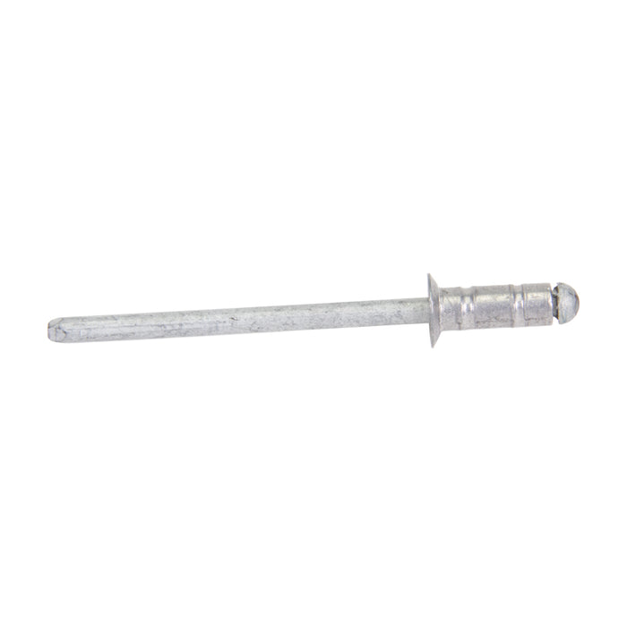 Rivet aveugle à prises multiples, tête CTSK, 1/8" x 0,437" de longueur, rivet en aluminium, mandrin en acier, de la marque Pop®