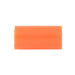 Bouchon tubulaire peu profond 7/16 po de diamètre intérieur x 1/2 po de longueur intérieure Polyéthylène basse densité Couleur orange par Spaenaur Inc.