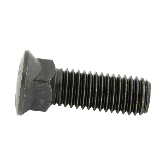 Plow/Scraper Bolt #3 Dome Head 1"-8 UNC x 4-1/2" Grade 8 Steel Plain