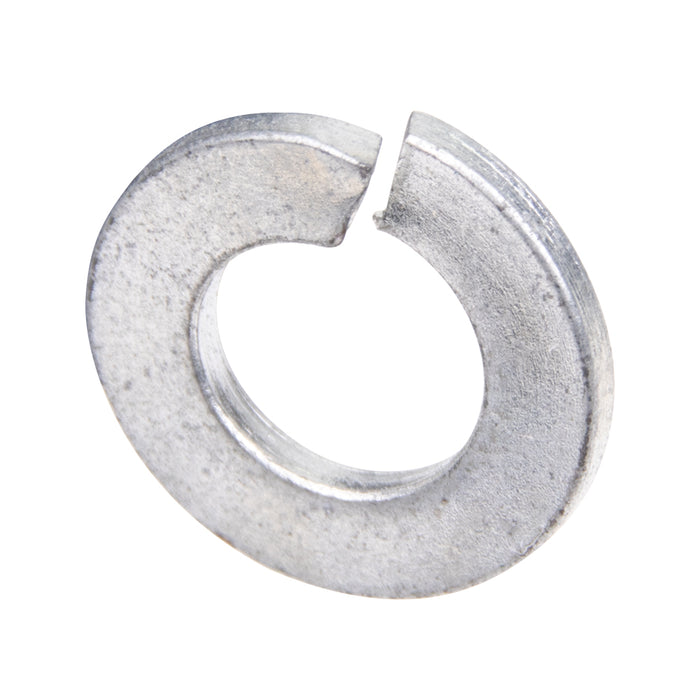 Rondelle élastique hélicoïdale légère n° 2 (largeur 0,030 po x épaisseur 0,015 po) en acier au carbone traité thermiquement, zinguée chromée, conforme à la norme ANSI B27.1-1965, fabriquée par Spaenaur Inc.