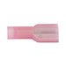 Fully Insulated Nylon Coupler, Fits .250 x .032 Tab 12-10 Wire Size Female Electrolytic Copper, Heavy Bright Tin Plate,Yellow Plastic Insulation by Spaenaur Inc.