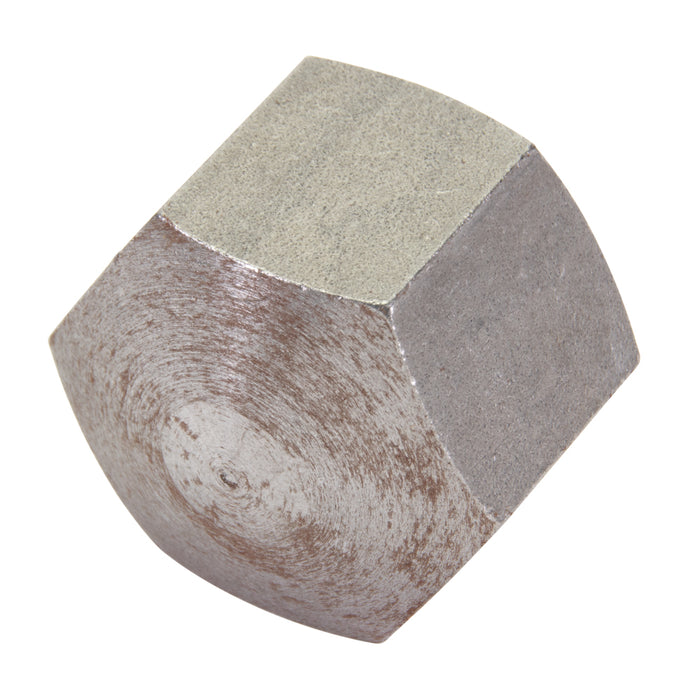 Écrou borgne, M5 x 0,80 mm, 8,0 mm WAF, 7,0 mm THK, acier brut, DIN 917