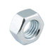 Hexagon Nut, DIN 934, Left Hand M8L x 1.25 Pitch, 13mm WAF, 6.5mmth CL 8 Steel Zinc Plated DIN 934/8-ZP/Left M8L by Spaenaur Inc.