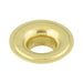 Brass Sheet Metal GRommet 15/32" Hole DIA, Size #4 Brass Plain (Component Of Sn#7349) by Spaenaur Inc.