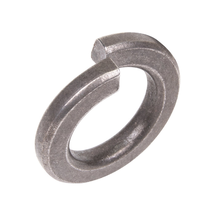 Helical Regular Split Lockwasher Bolt Size 1" Carbon Steel Heat Treated Plain