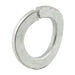 Twisted Split Lockwasher DIN 128B M3 Spring Steel Zinc Plated DIN 128B/ST-ZP M3 by Spaenaur Inc.