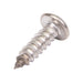 Tapping Screw, Button Head Torx Drive, #8 x 1/2" Length, Stainless Steel by Torx®