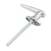 Non-Locking Handle D.B. Series 1.75" C. to C. x 5" Shaft LGTH Zinc Alloy Die Cast, Chrome Plated by Spaenaur Inc.
