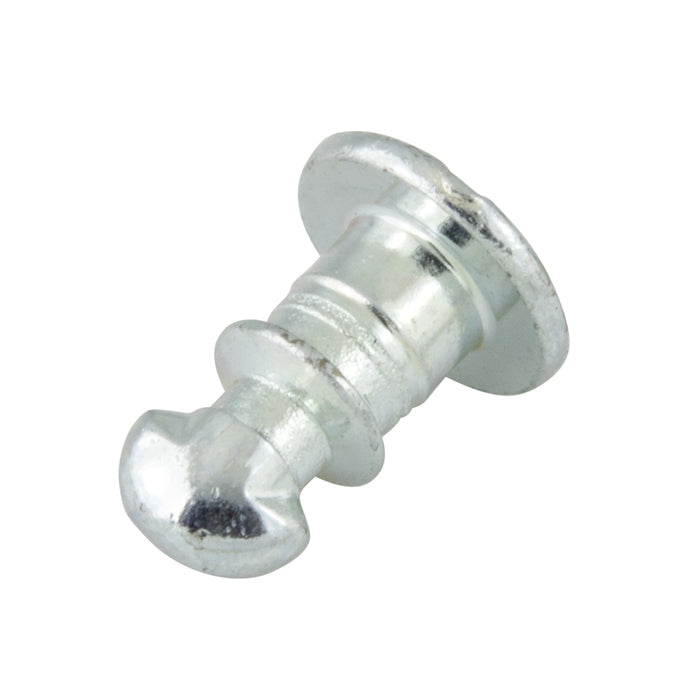 Oval Slot 1/4-Turn Stud Grip Range .070-.089 Steel Zinc Alloy Chromate